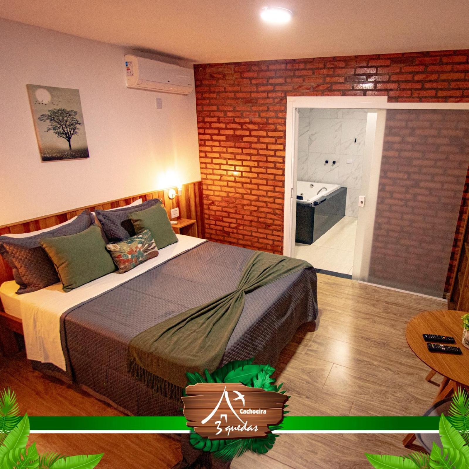 Hotel Chales Cachoeira 3 Quedas โบรตัส ภายนอก รูปภาพ