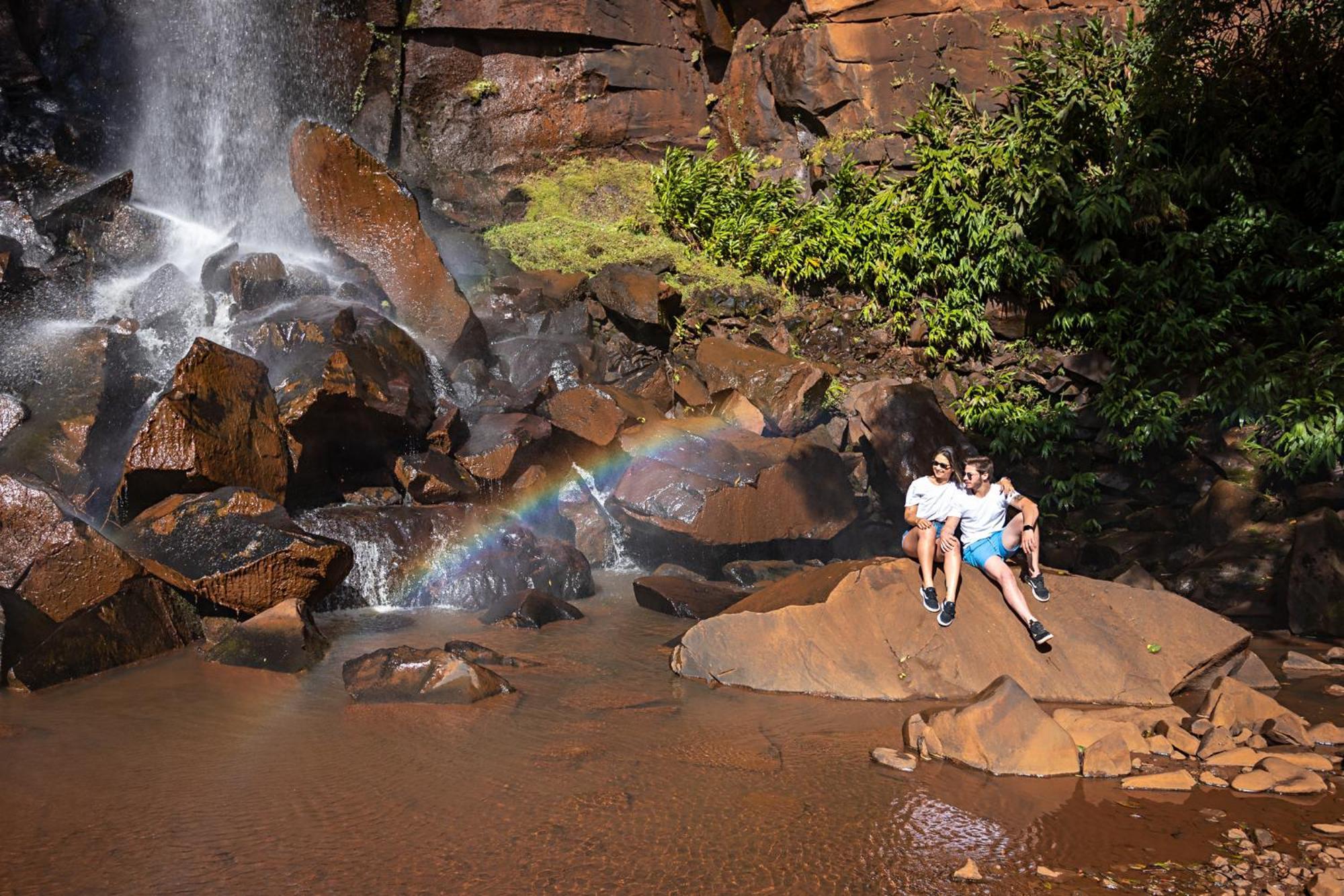 Hotel Chales Cachoeira 3 Quedas โบรตัส ภายนอก รูปภาพ